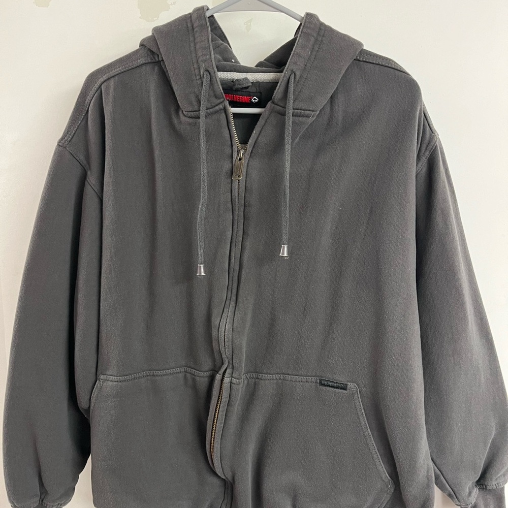 Wolverine Thermal lined zip up sweatshirt